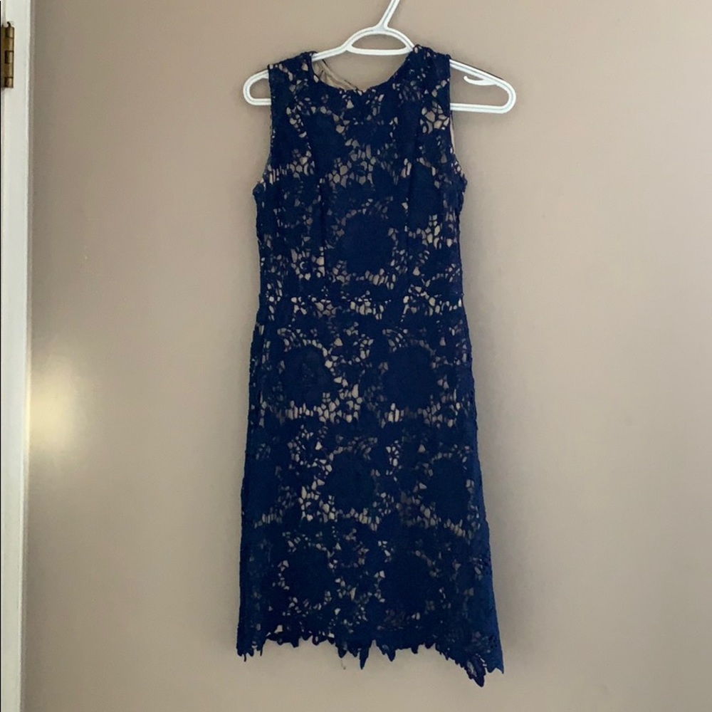 Blue Lace Dress